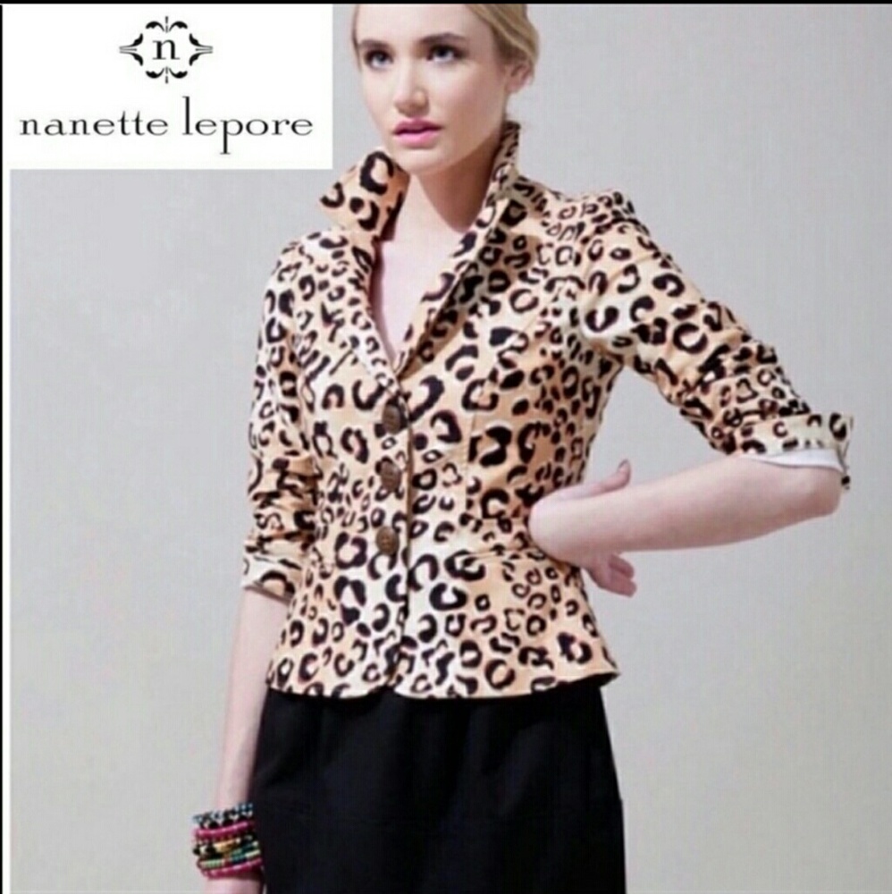 Nanette Lepore blazer size 10